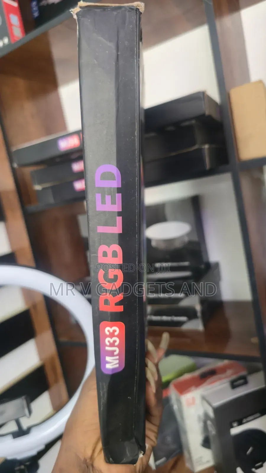 RGB Led Soft Ring Light MJ33