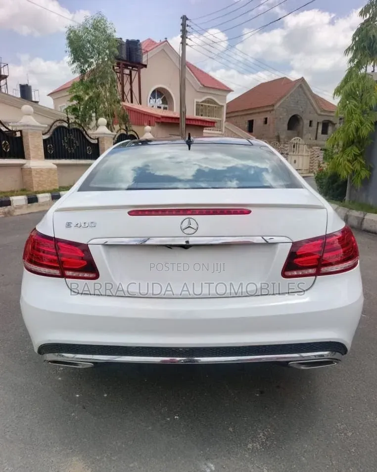 Mercedes-Benz E400 2017 White