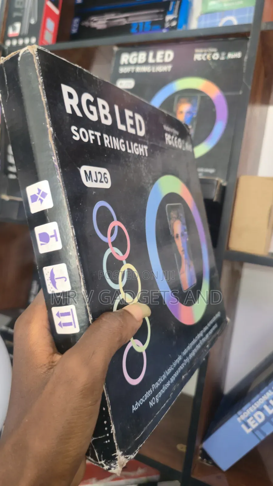 RGB Led Soft Ring Light MJ26