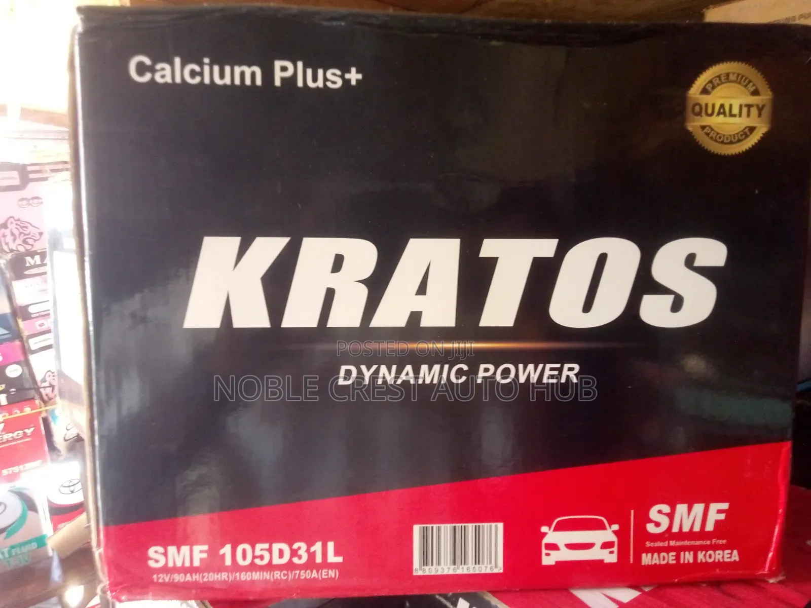 90Ah Made in Korea Battery
