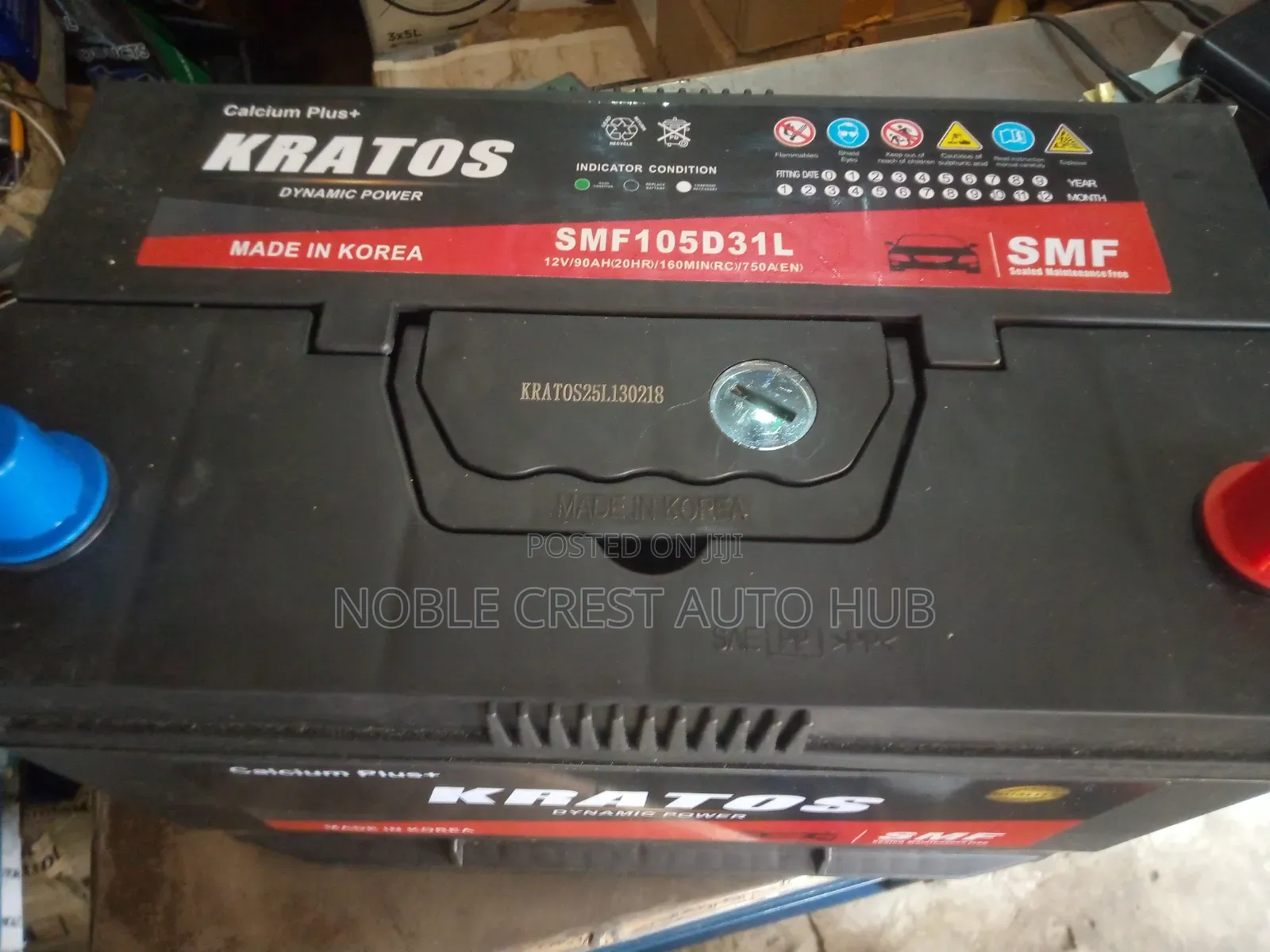 90Ah Made in Korea Battery
