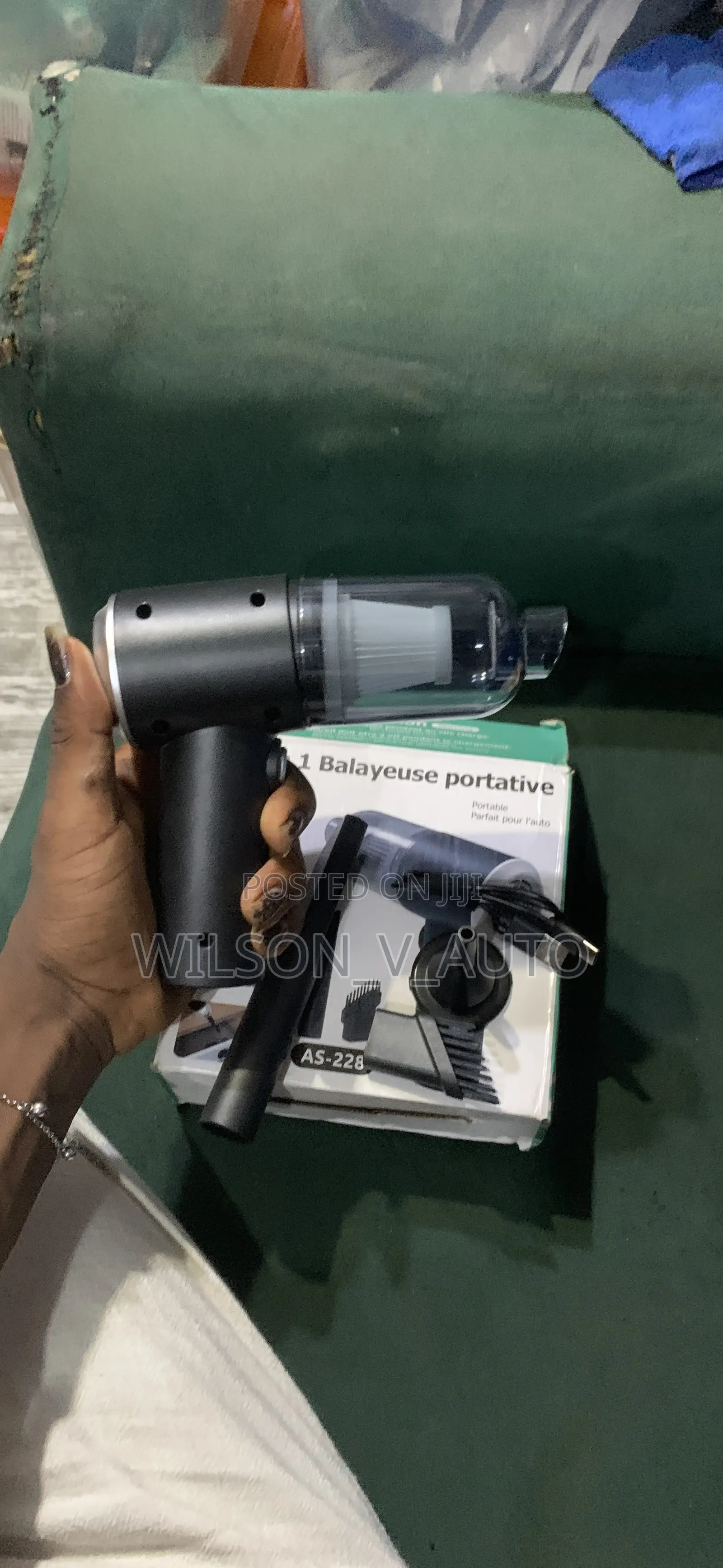 3-in-1 Wireless Car Vacuum Cleaner