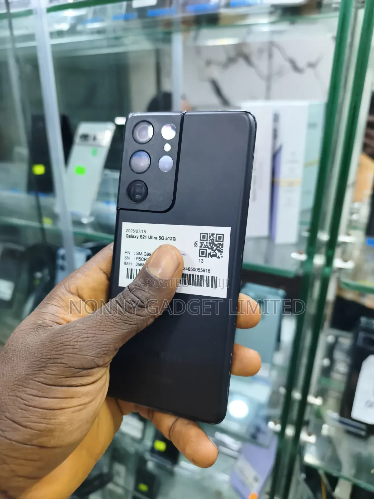 Samsung Galaxy S21 Ultra 5G 512 GB Black
