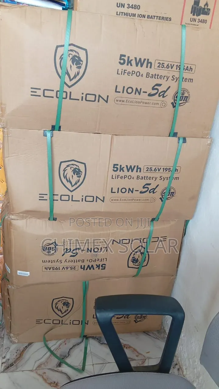 5kwh Eco Lion Lithium Batteries