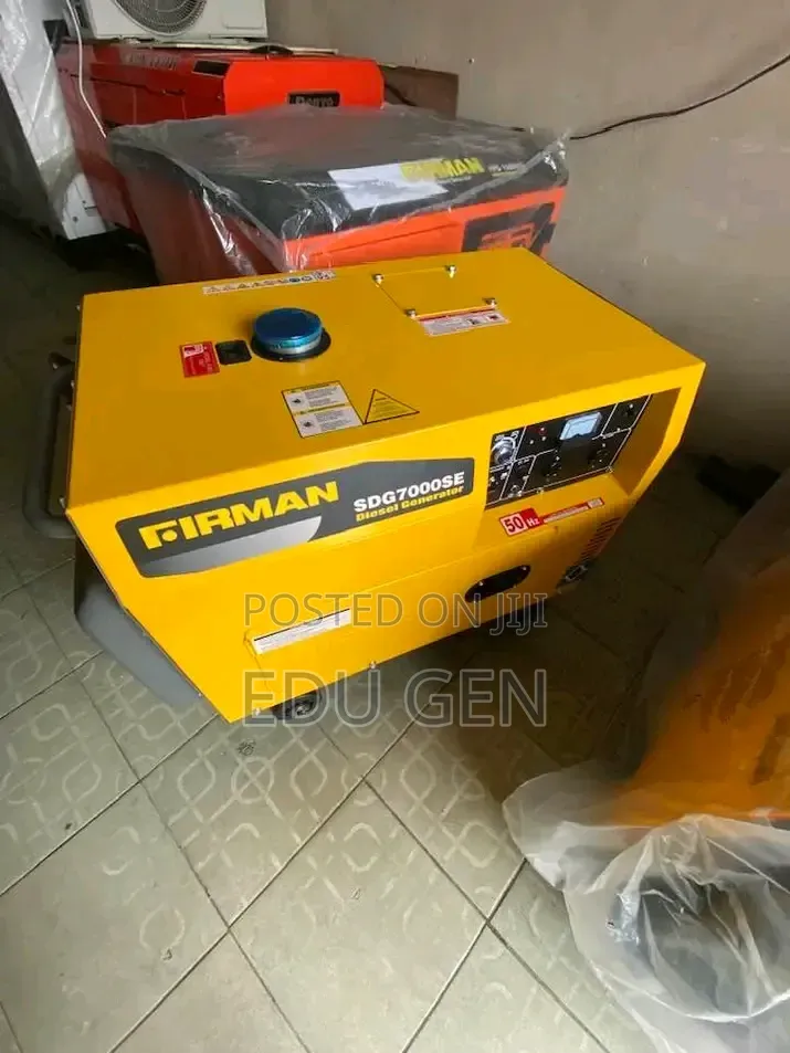 FIRMAN Soundproof Diesel Generator SDG7000SE 7.5kva 100%copper Coil