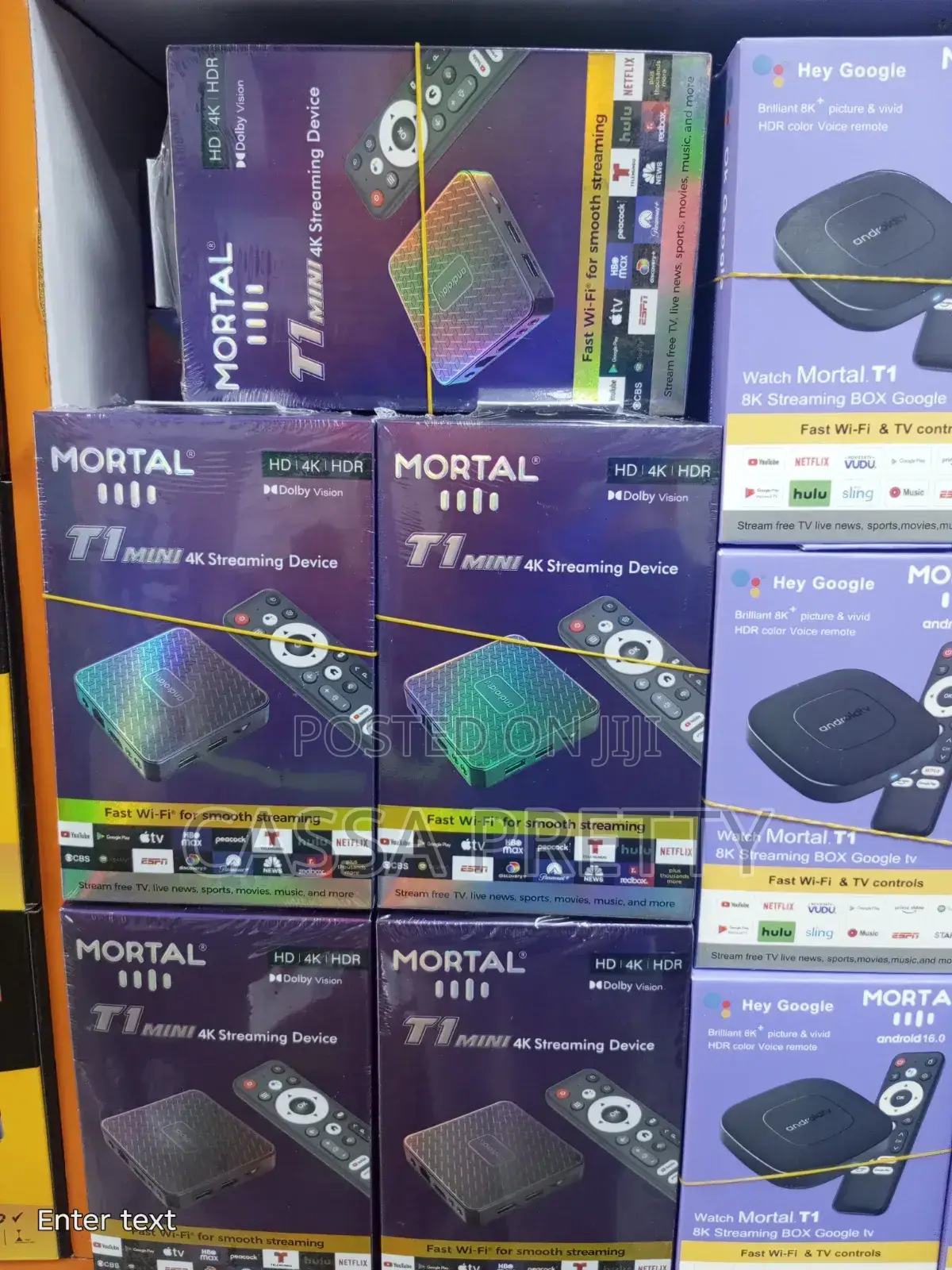 MORTAL T1 MINI 4K TV Stick / TV Box - Streaming Device