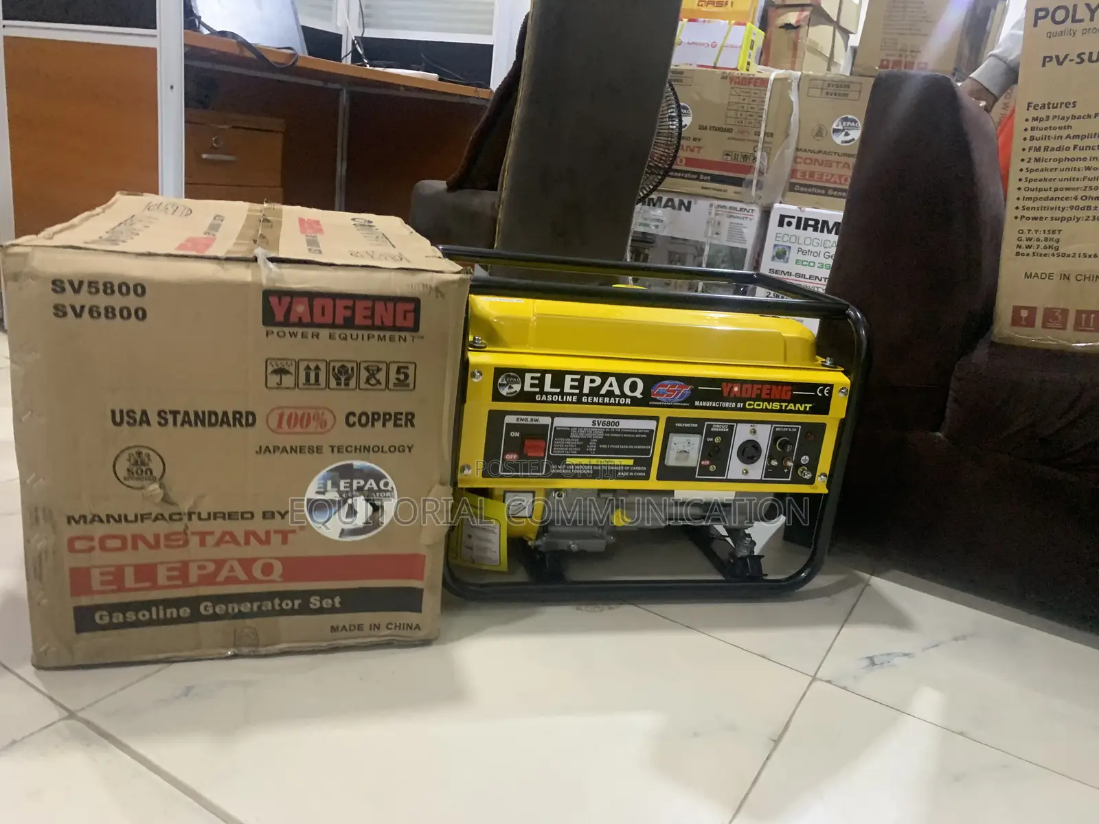 Elepaq Strong 4.5kW Generator for Residential Backup Power