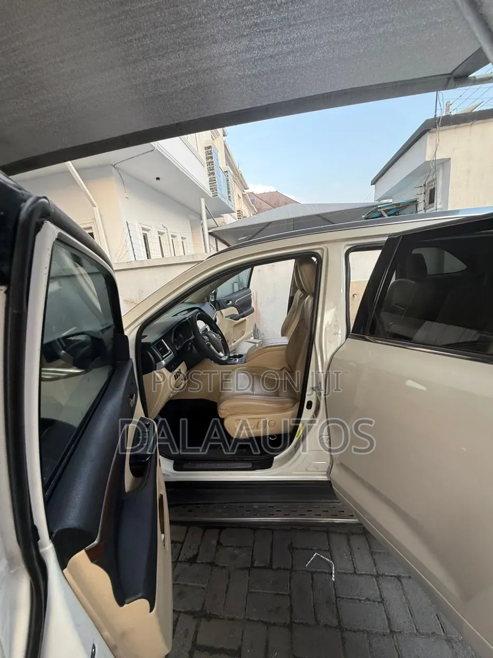 Toyota Highlander Limited 4dr SUV AWD (3.5L 6cyl 6A) 2015 White