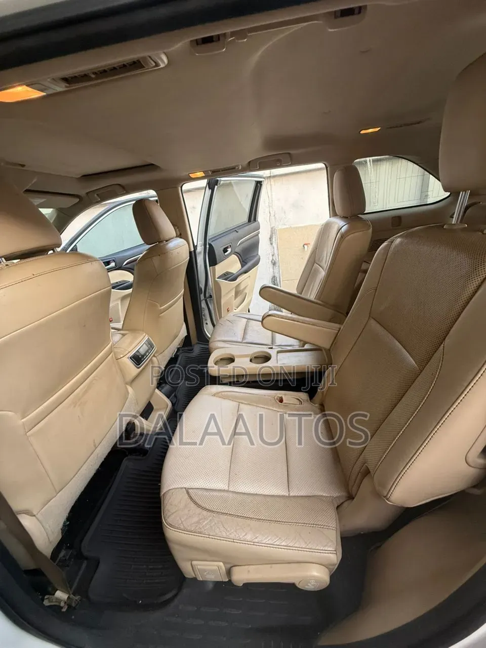 Toyota Highlander Limited 4dr SUV AWD (3.5L 6cyl 6A) 2015 White