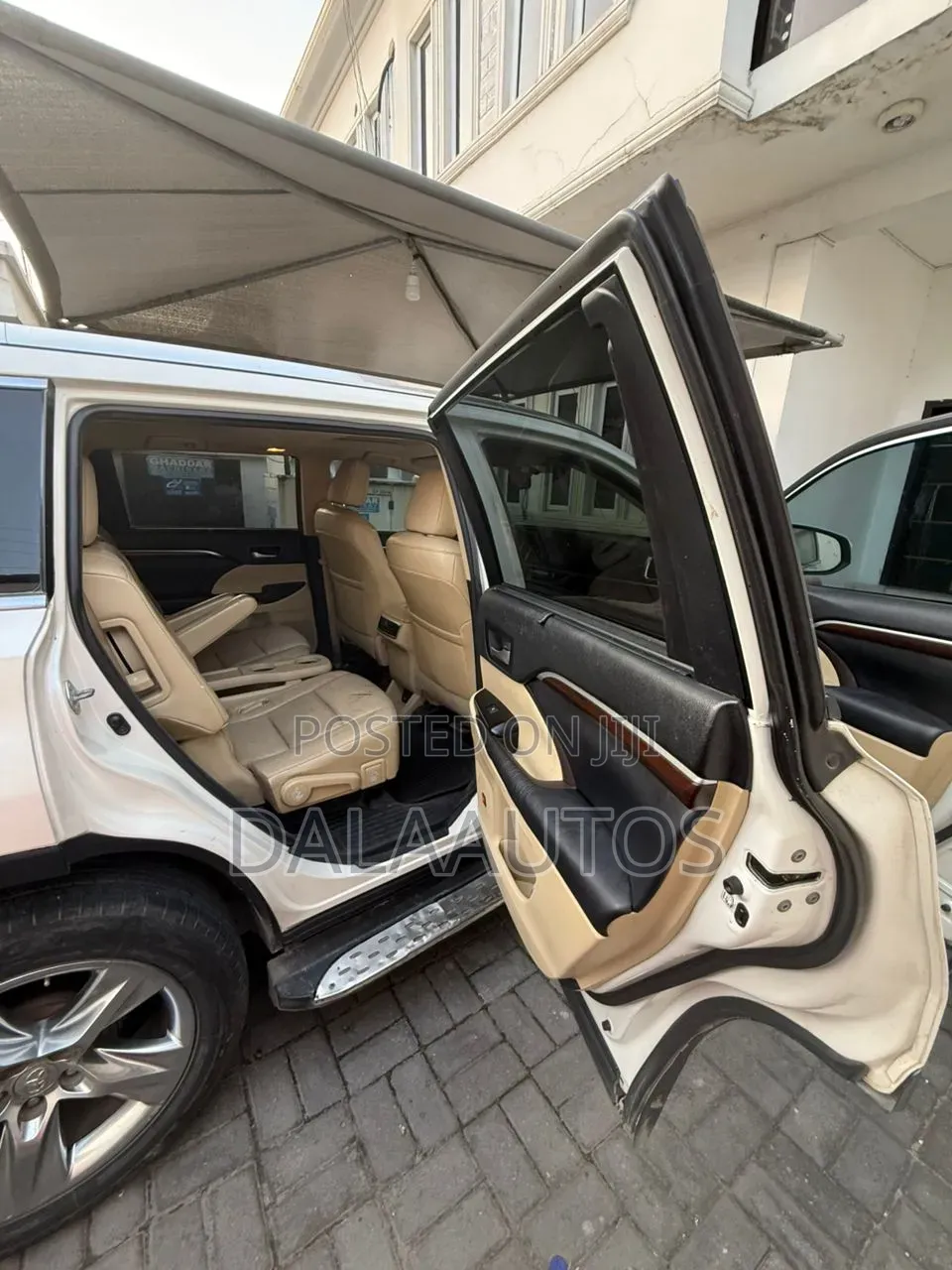 Toyota Highlander Limited 4dr SUV AWD (3.5L 6cyl 6A) 2015 White