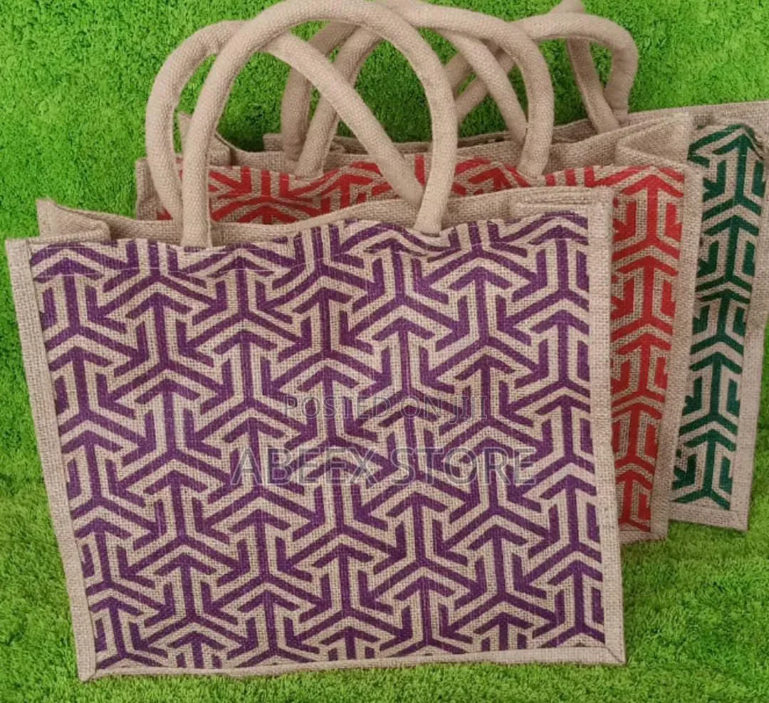 Jute Bags for Souvenirs (12pcs)