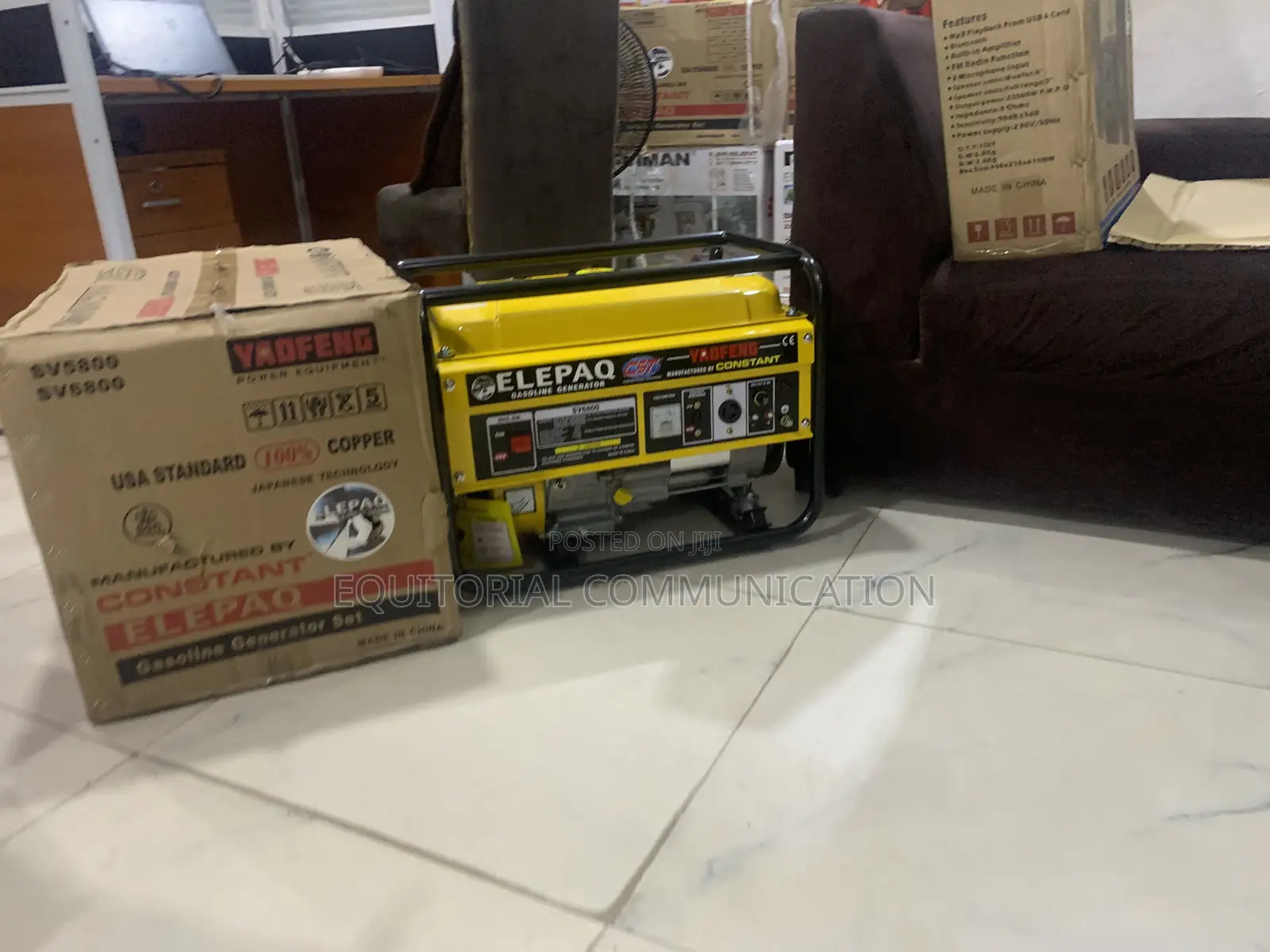 4500W Elepaq Power Machine 4.5kw Generator for Everyday Electricity