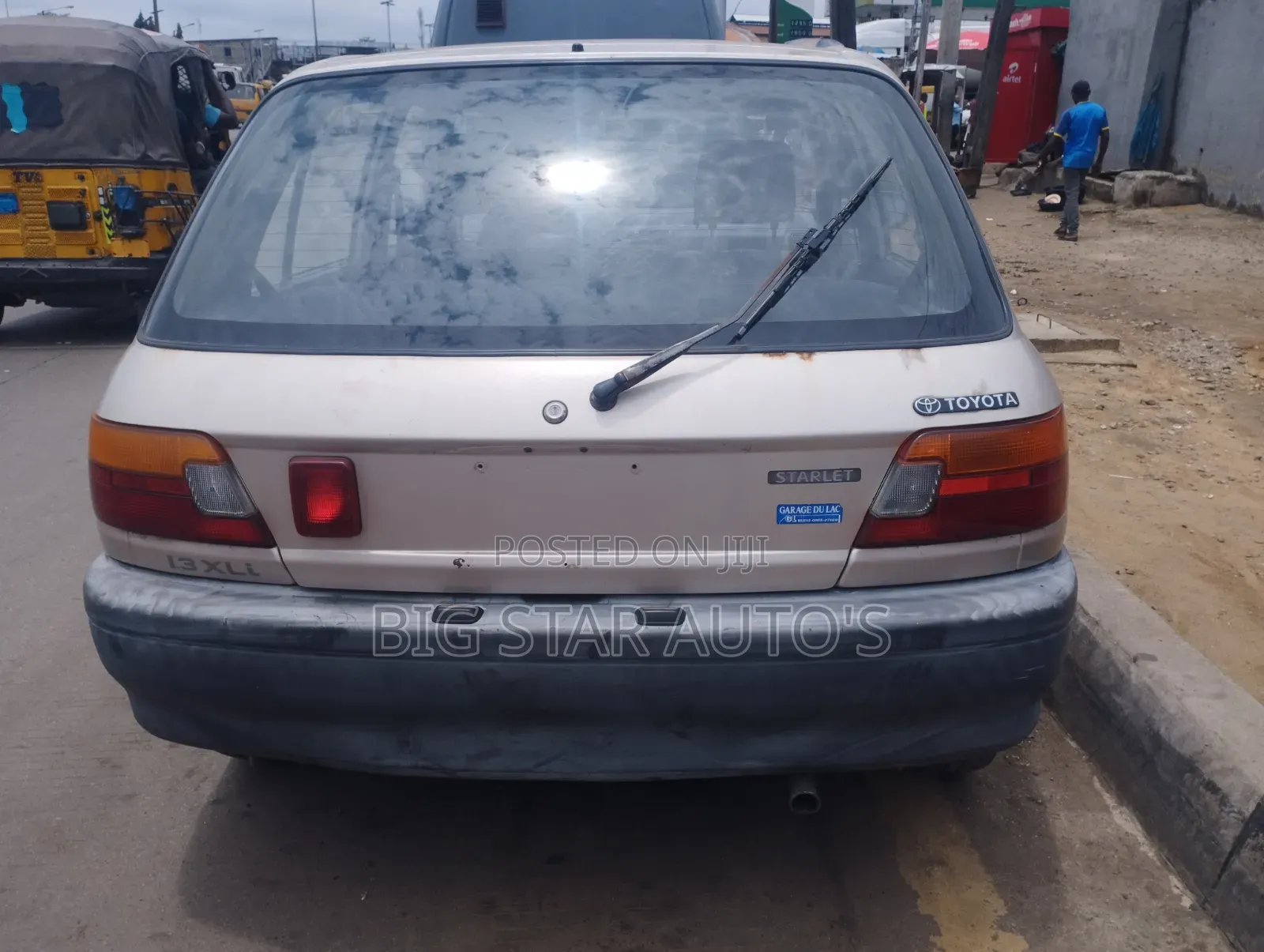 Toyota Starlet 1999 Brown