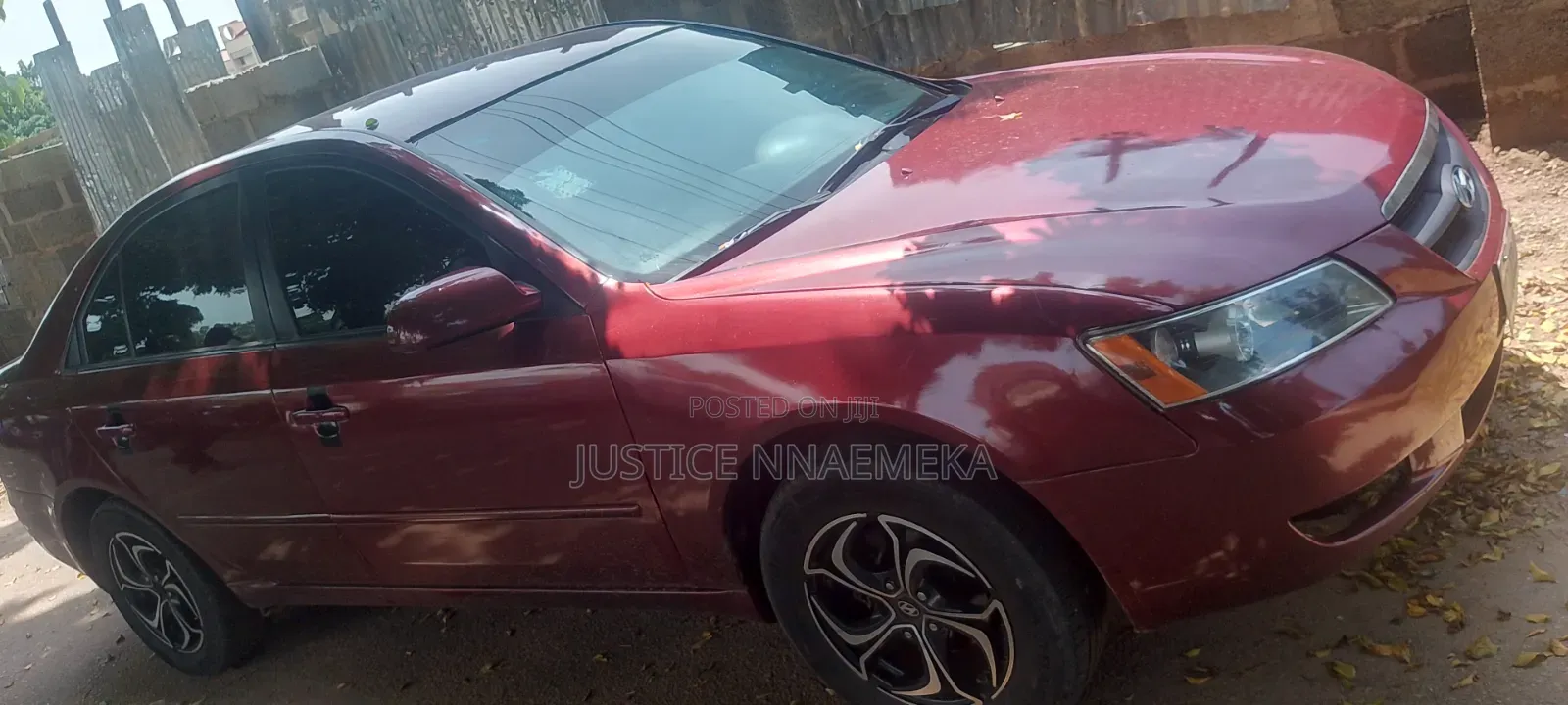 Hyundai Sonata 2007 Maroon