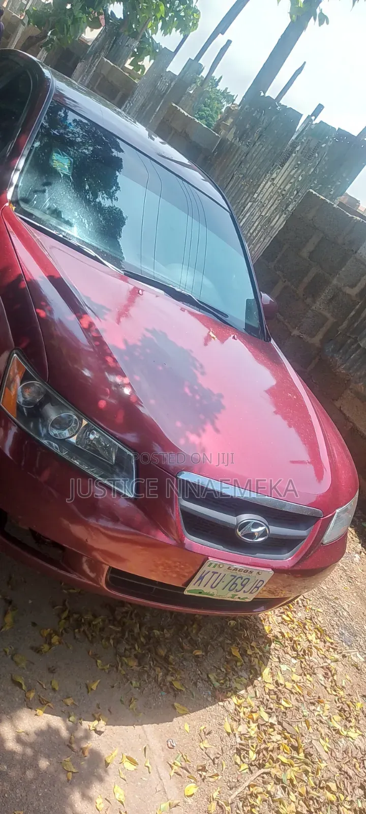 Hyundai Sonata 2007 Maroon