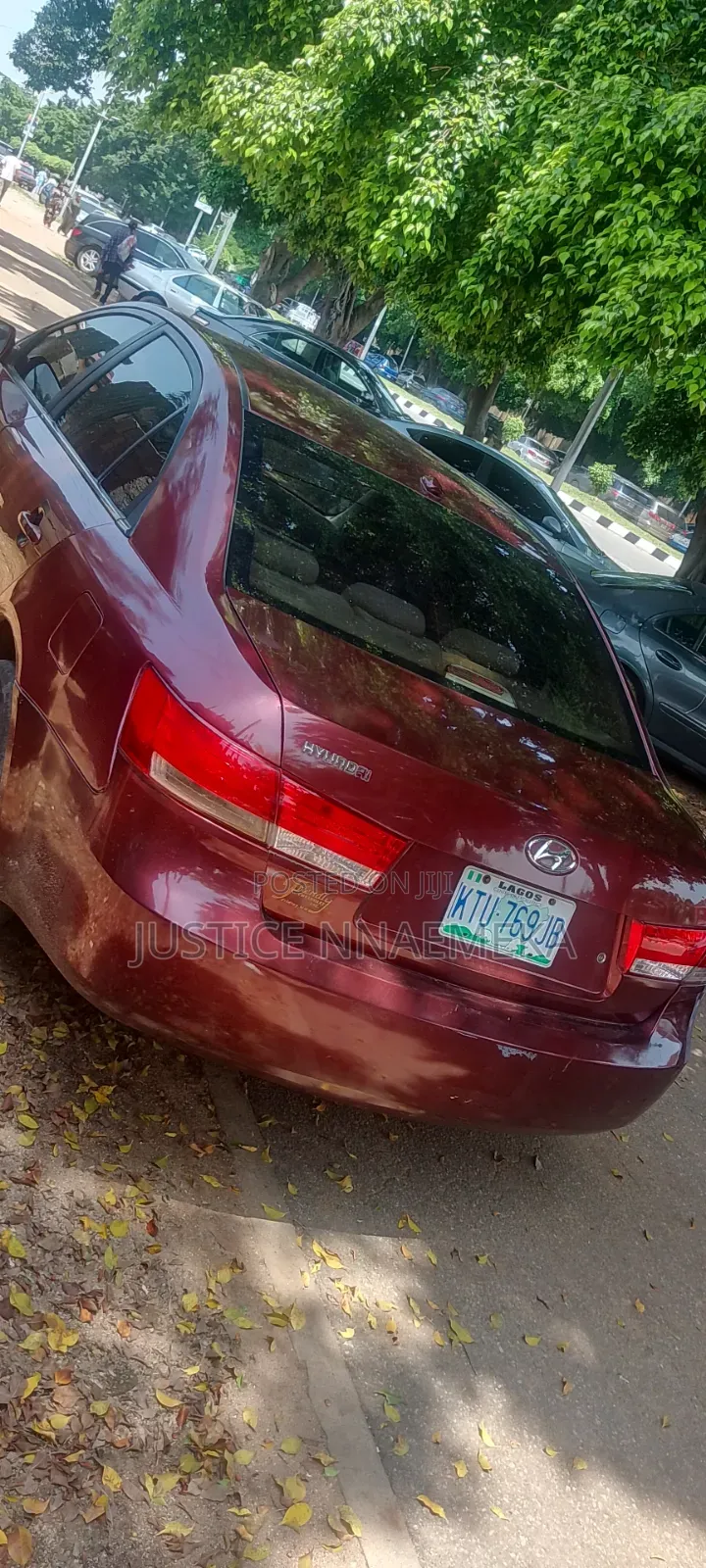 Hyundai Sonata 2007 Maroon