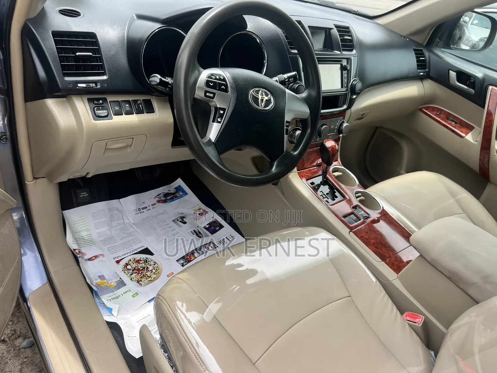 Toyota Highlander 2013 Blue