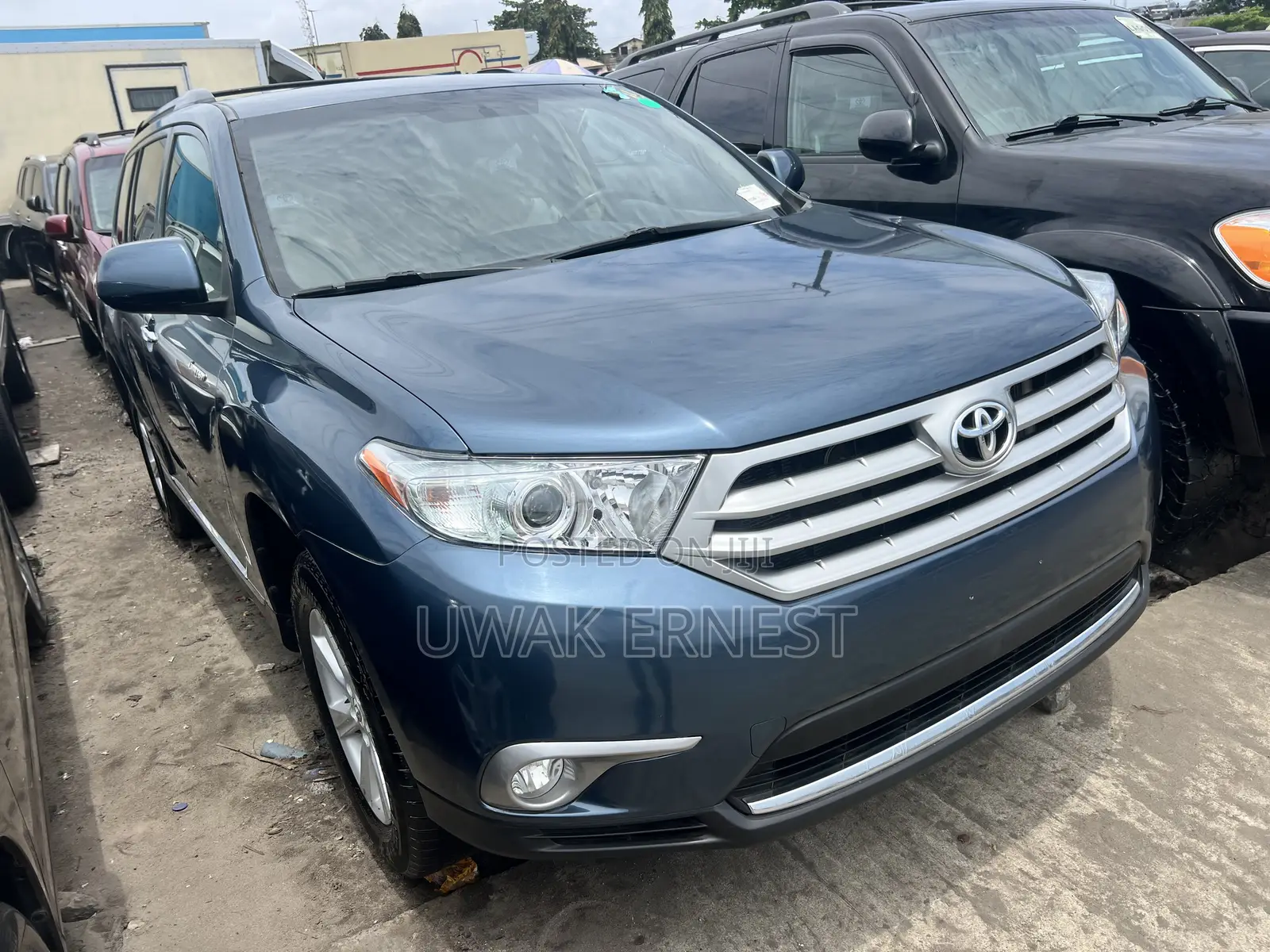 Toyota Highlander 2013 Blue