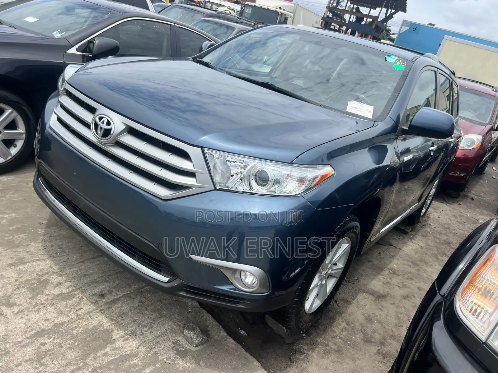 Toyota Highlander 2013 Blue