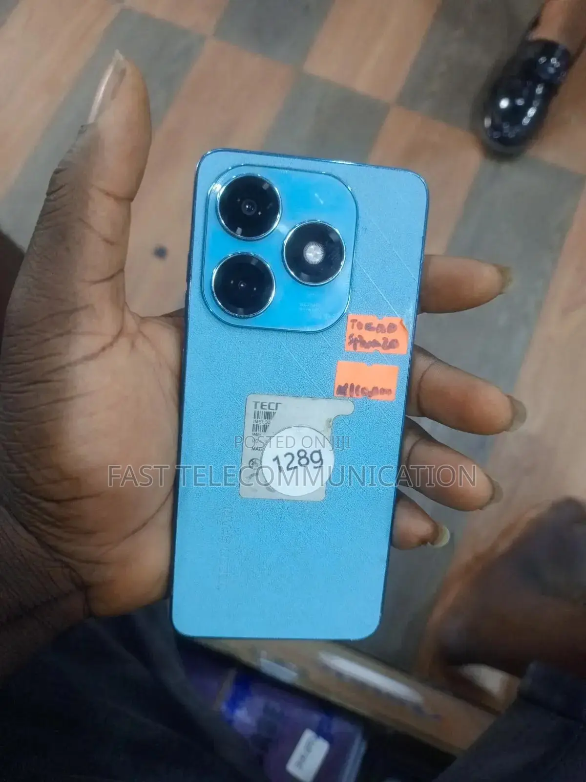 Tecno Spark 20 128 GB Blue