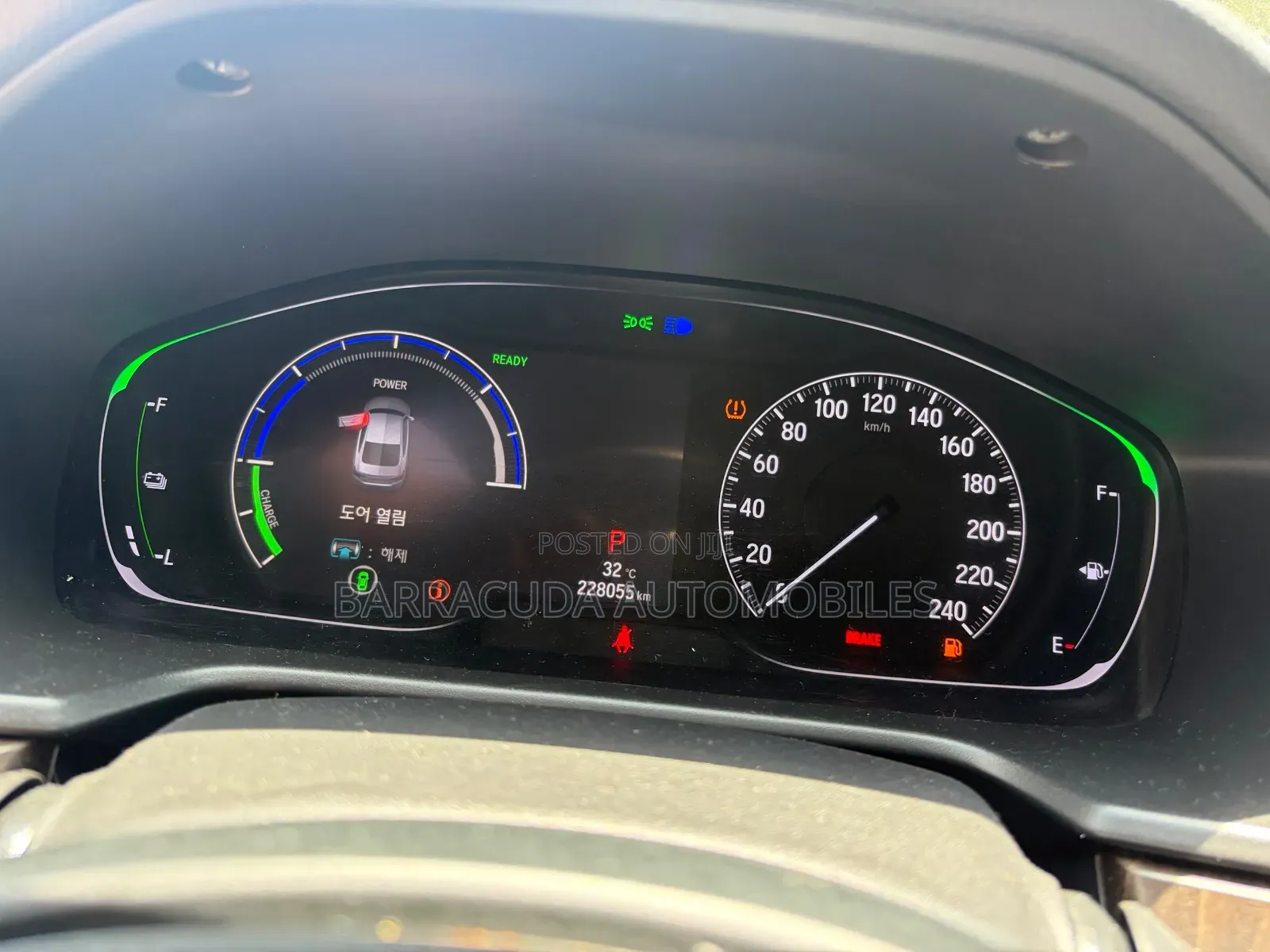 Honda Accord Touring 2.0T 2018 Gray