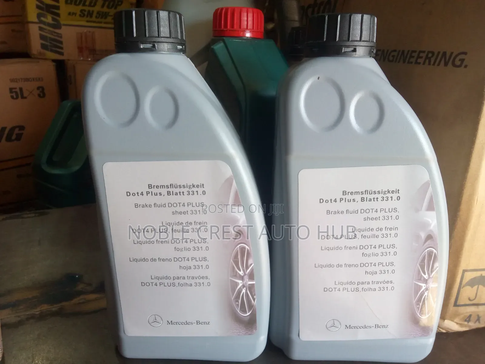 Mercedes Benz Dot 4 Brake Fluid 1L