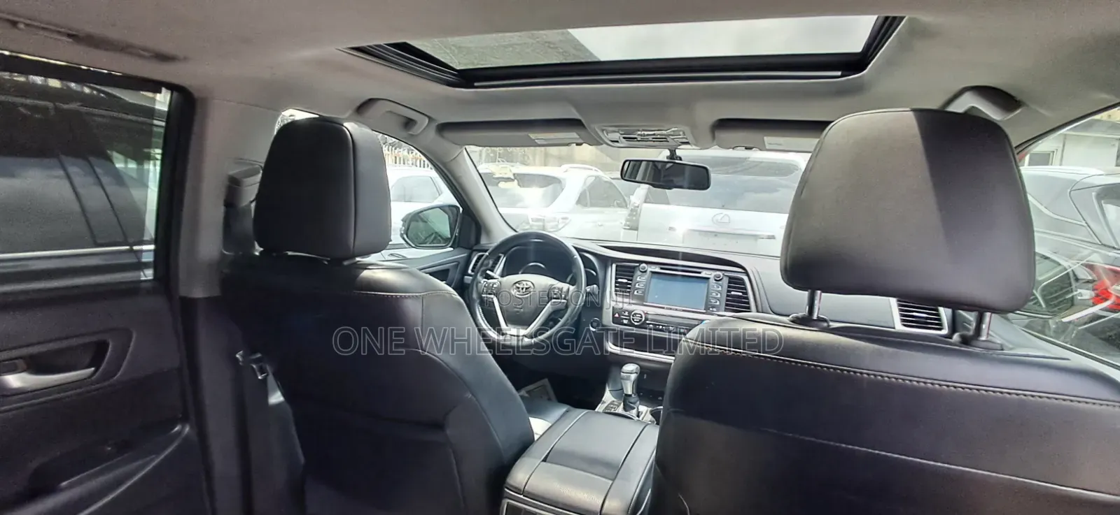 Toyota Highlander XLE V6 4x4 (3.5L 6cyl 6A) 2016 Black