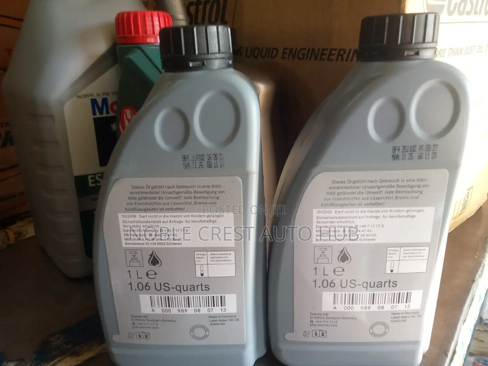 Mercedes Benz Dot 4 Brake Fluid 1L