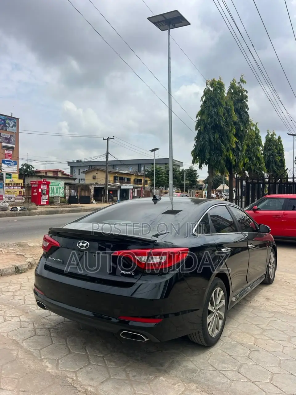 Hyundai Sonata Sport Sedan FWD (2.4L 4cyl 6A) 2017 Black