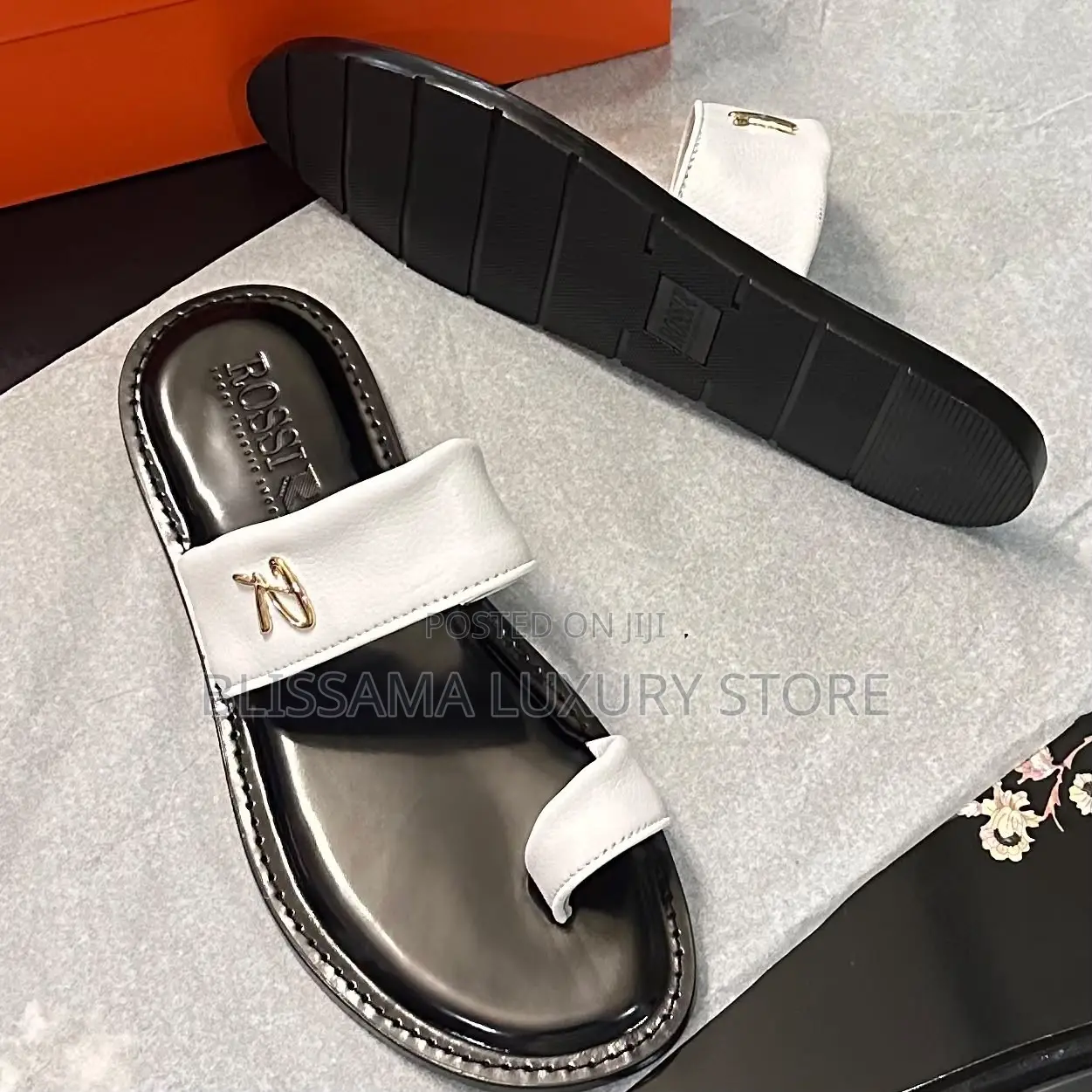 Rossi Premium Luxury Men Pam Slippers – Comfortable, Durable Stylish