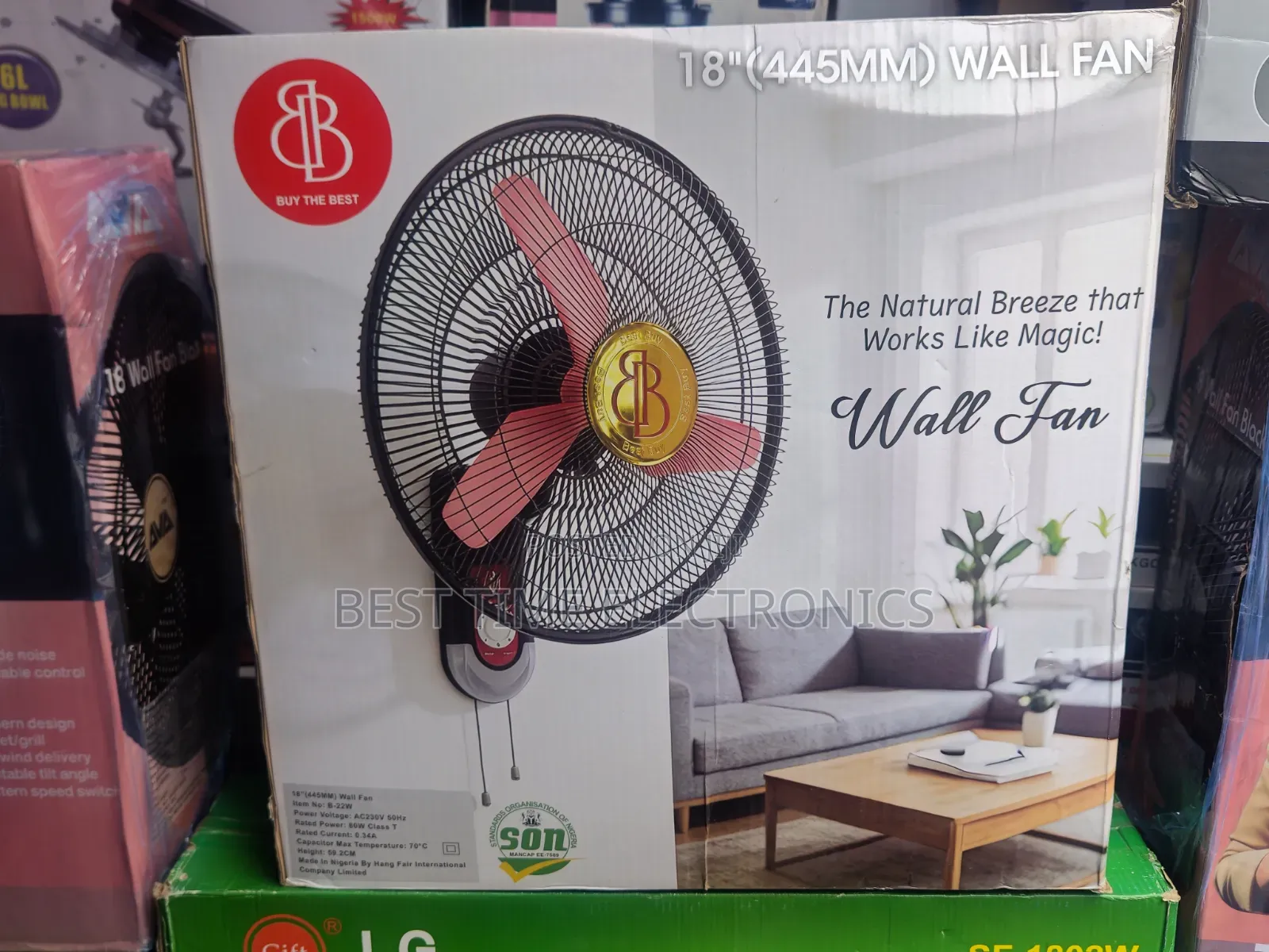 Best Buy 18" Electric Wall Fan