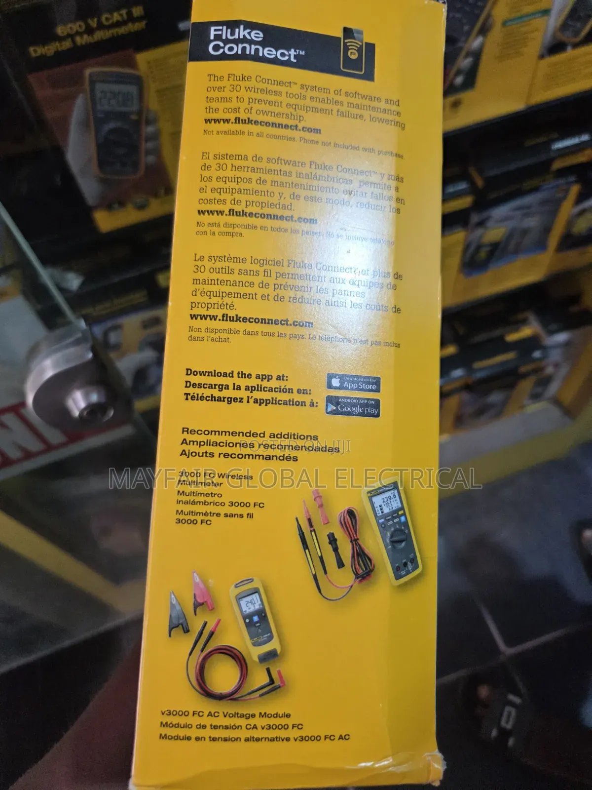 Fluke 376 FC Wireless True-RMS AC/DC Clamp Meter