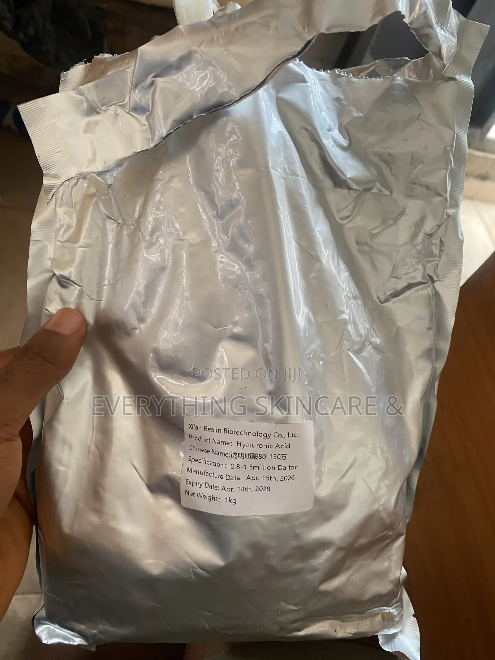 HYaluronic Acid Higher Molecular Weight