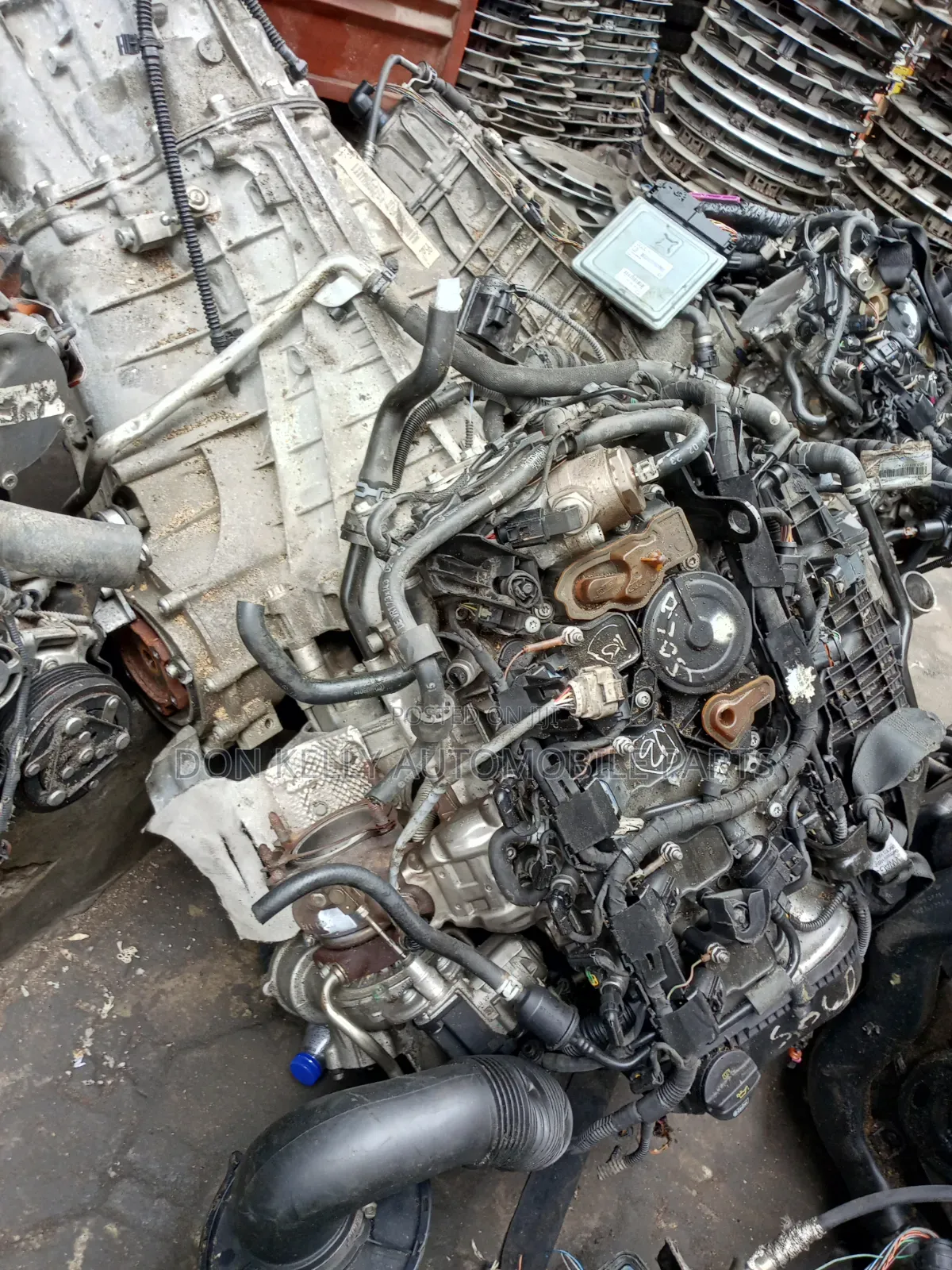Complete Engine Porsche Macan 4 Plug