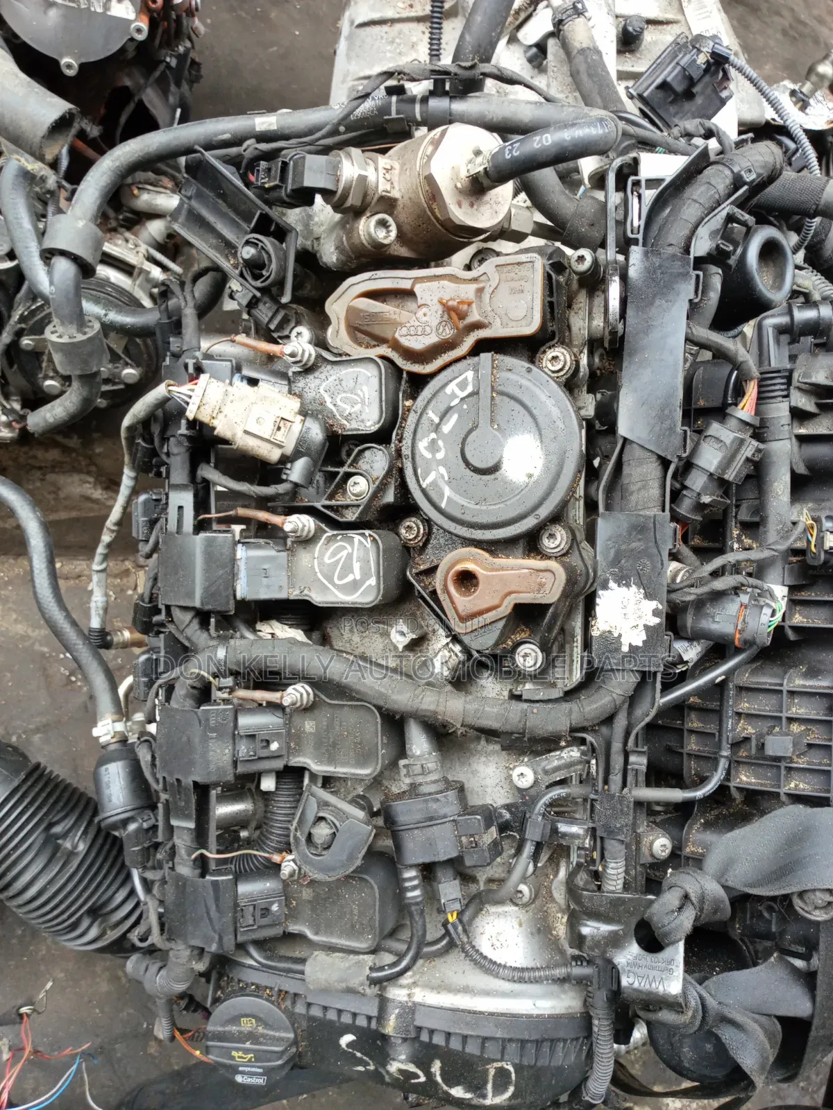 Complete Engine Porsche Macan 4 Plug