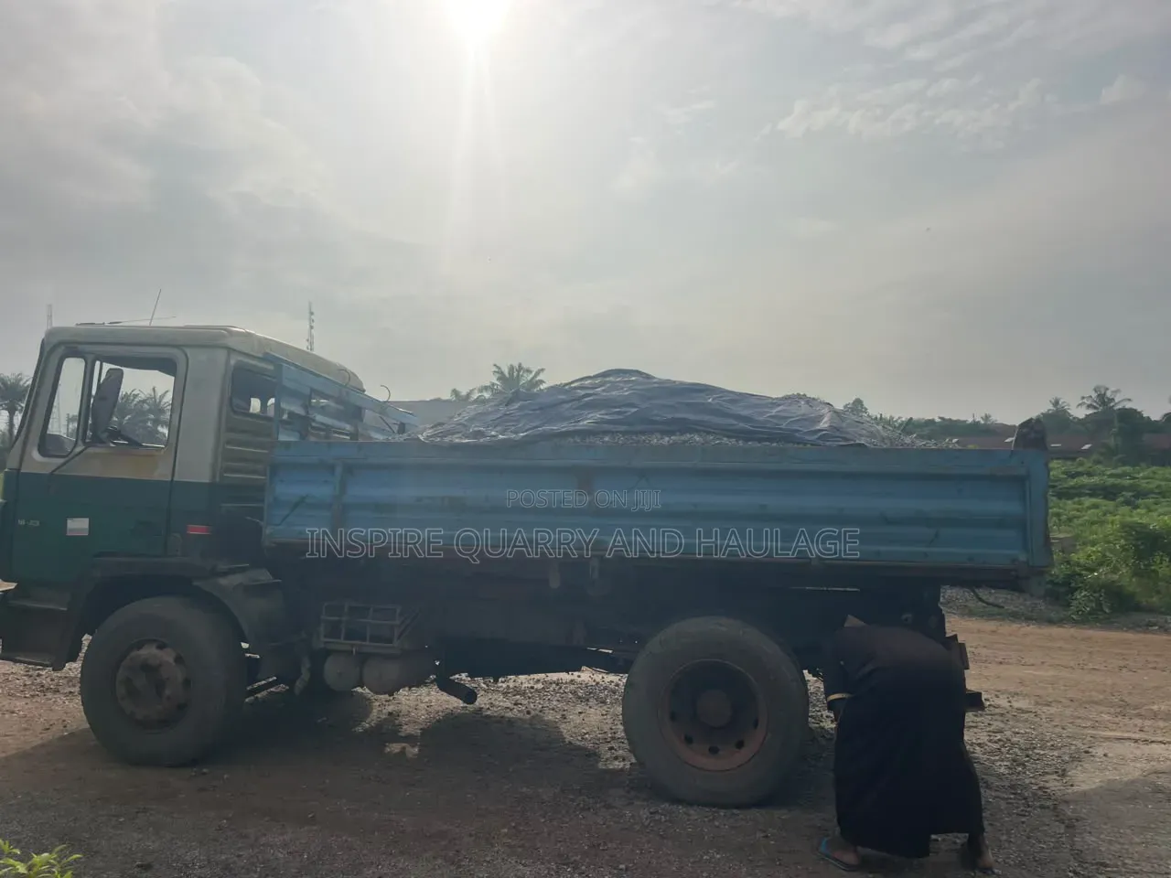13 Tons of 1/2" Granite Concrete – Wholesale Price