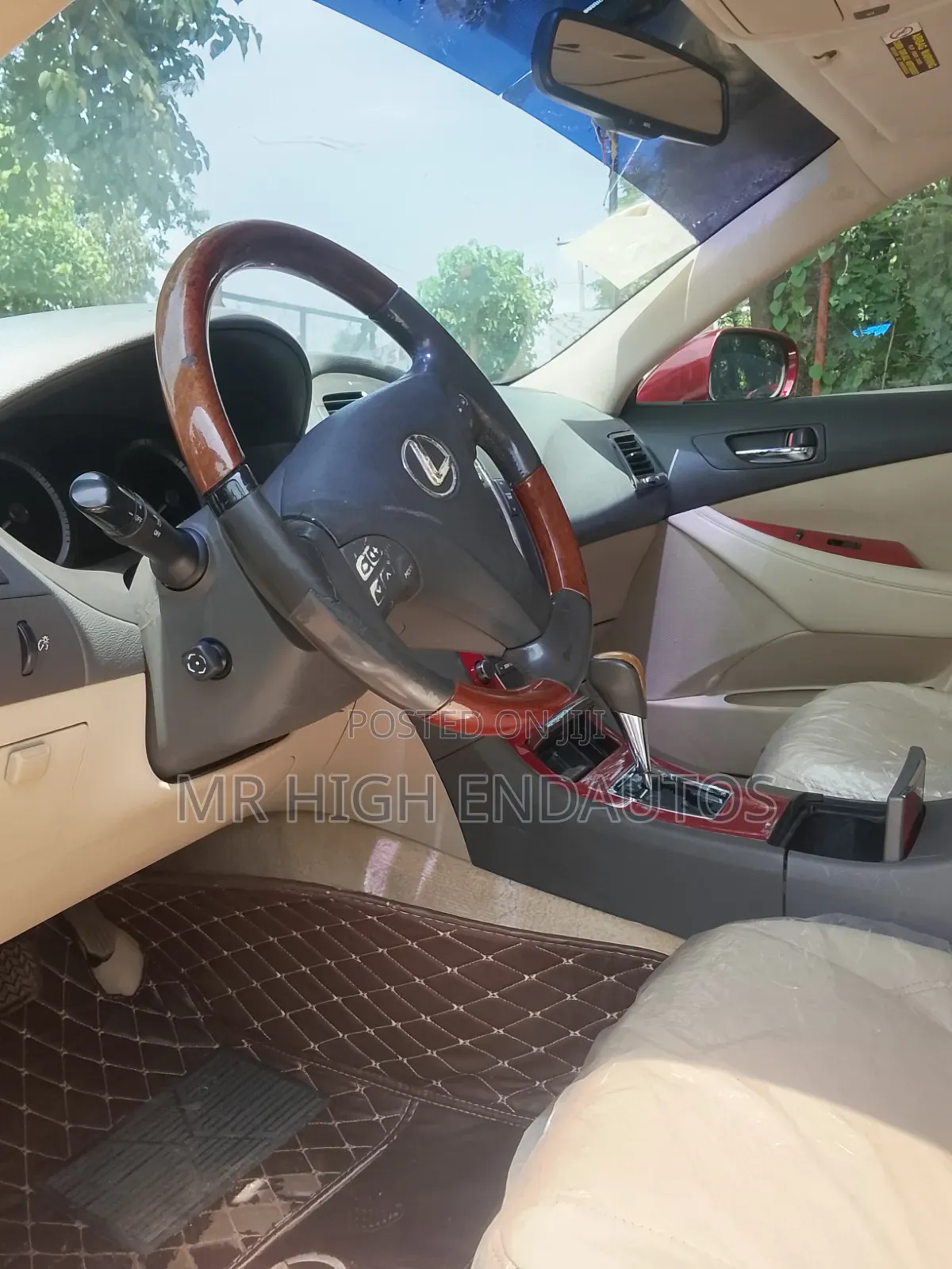 Lexus ES 350 2008 Red