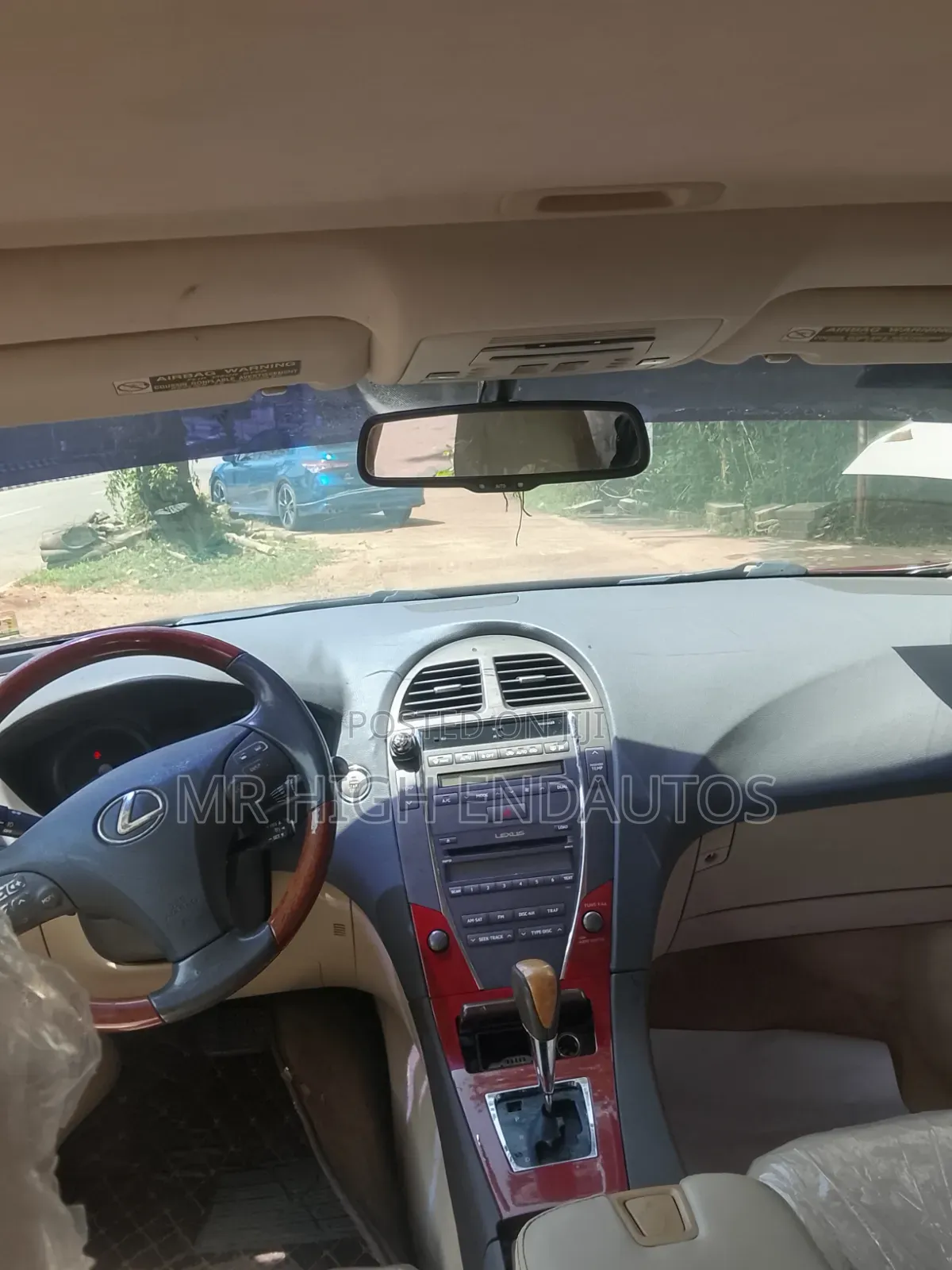 Lexus ES 350 2008 Red