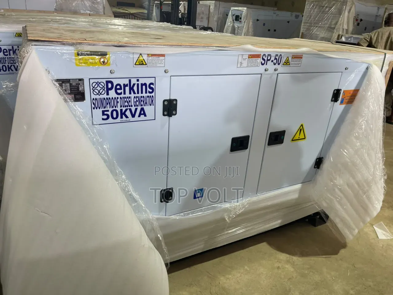 50KVA Soundproof Generator – Heavy Duty Power Solution