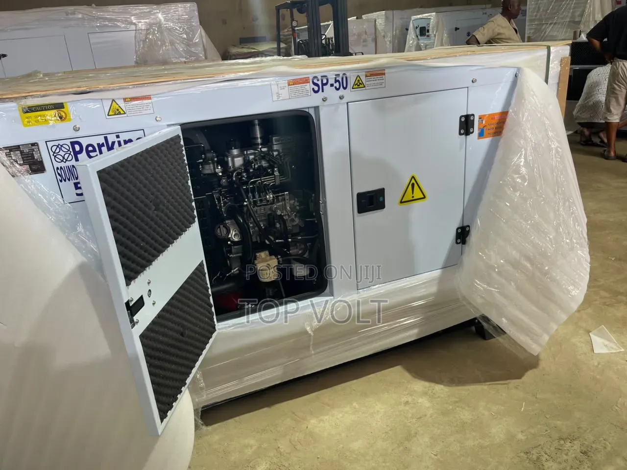 50KVA Heavy Duty Soundproof Diesel Generator
