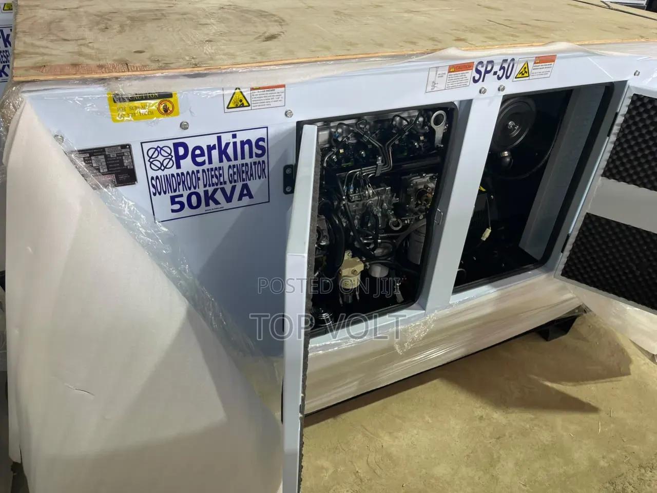 50KVA Industrial Soundproof Diesel Generator