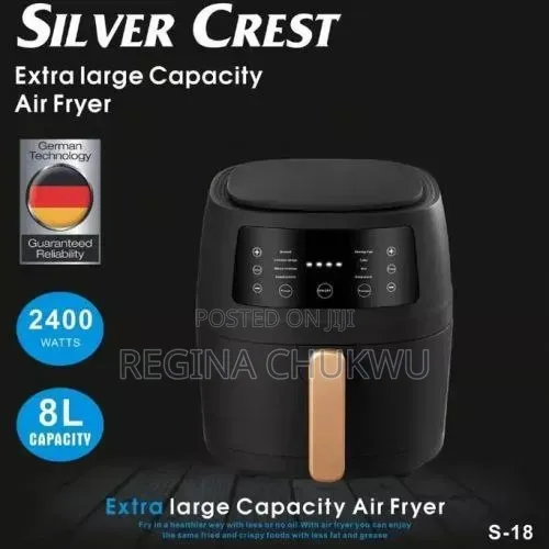8l Silver Crest Air Fryer