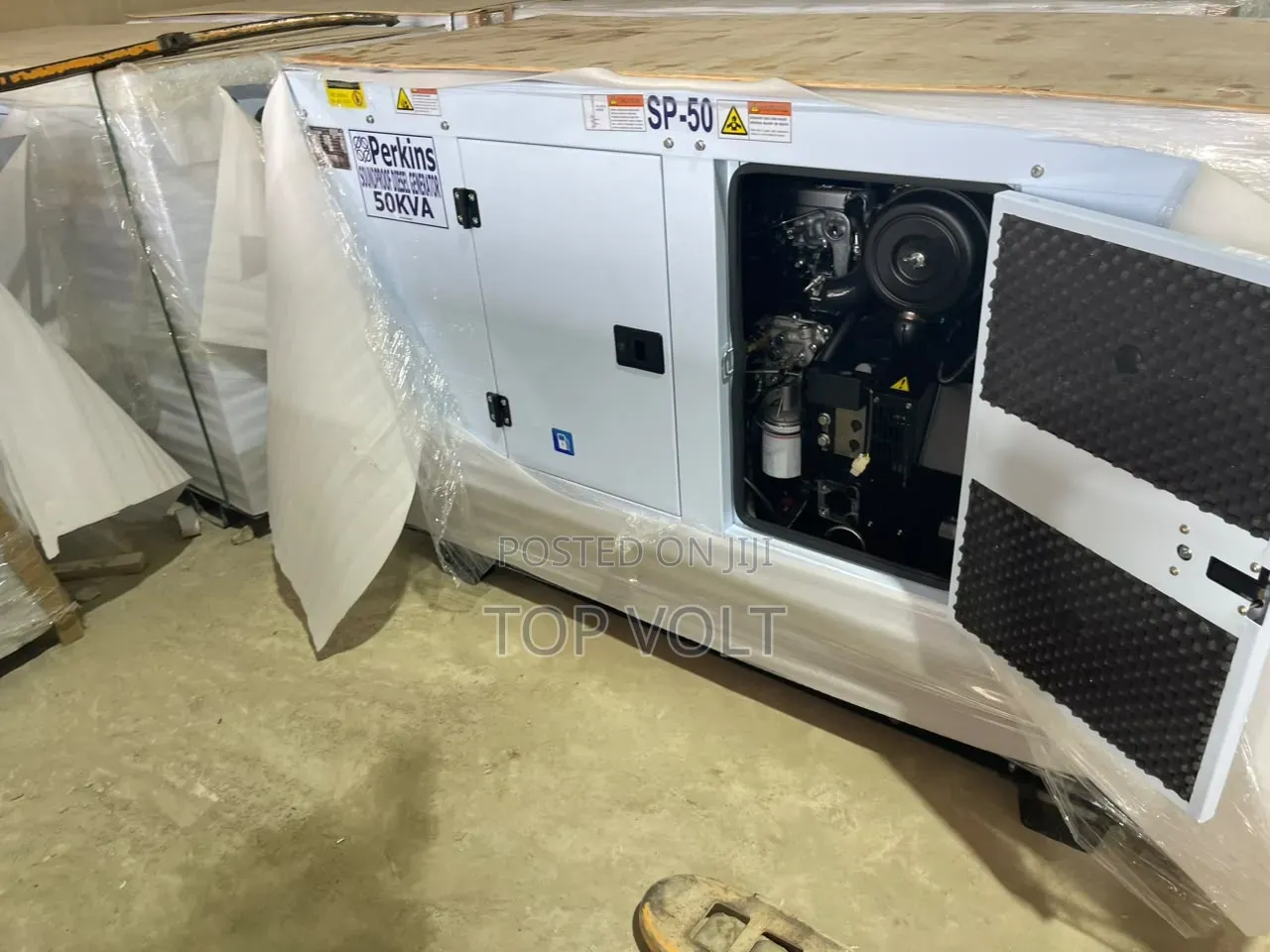 50KVA Soundproof Generator for Offices and Shops