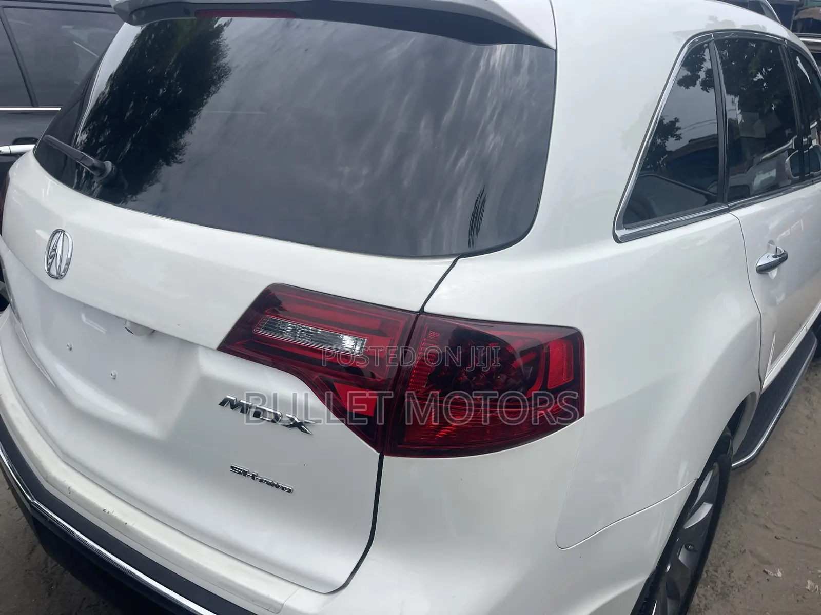 Acura MDX Advance Package SUV AWD (3.7L 6cyl 6A) 2012 White