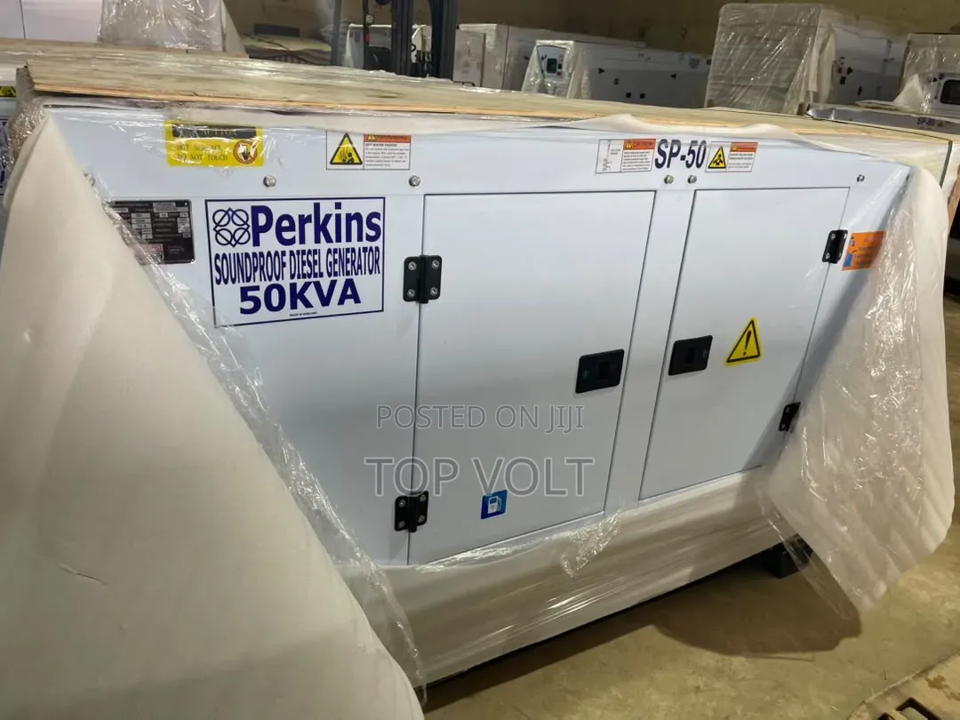 50KVA Soundproof Standby Diesel Generator