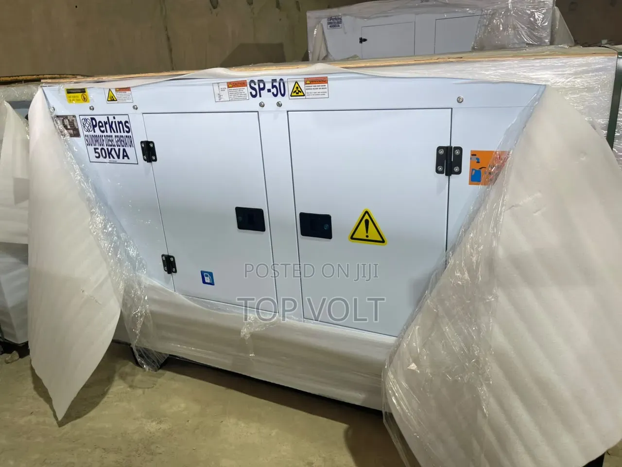50KVA Soundproof Standby Diesel Generator