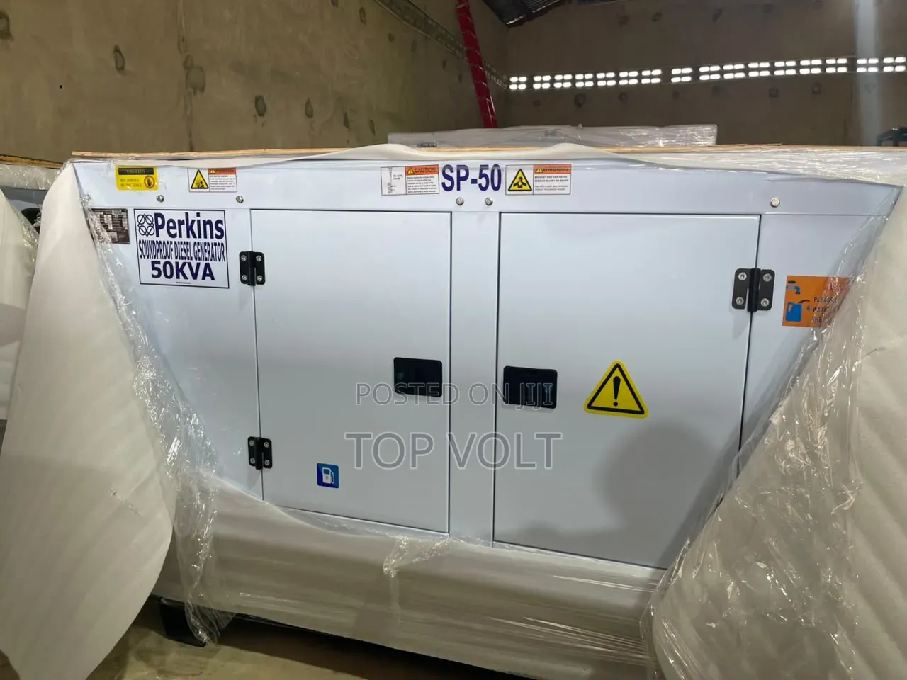 50KVA Premium Soundproof Diesel Generator