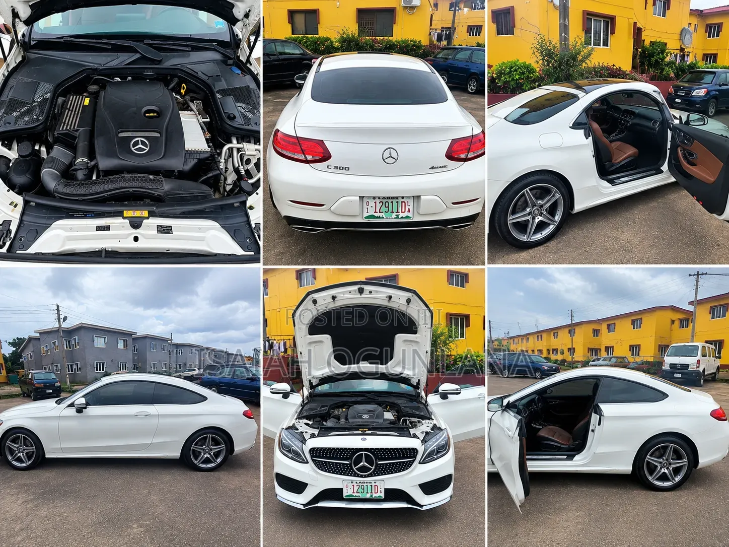 Mercedes-Benz C300 2017 White