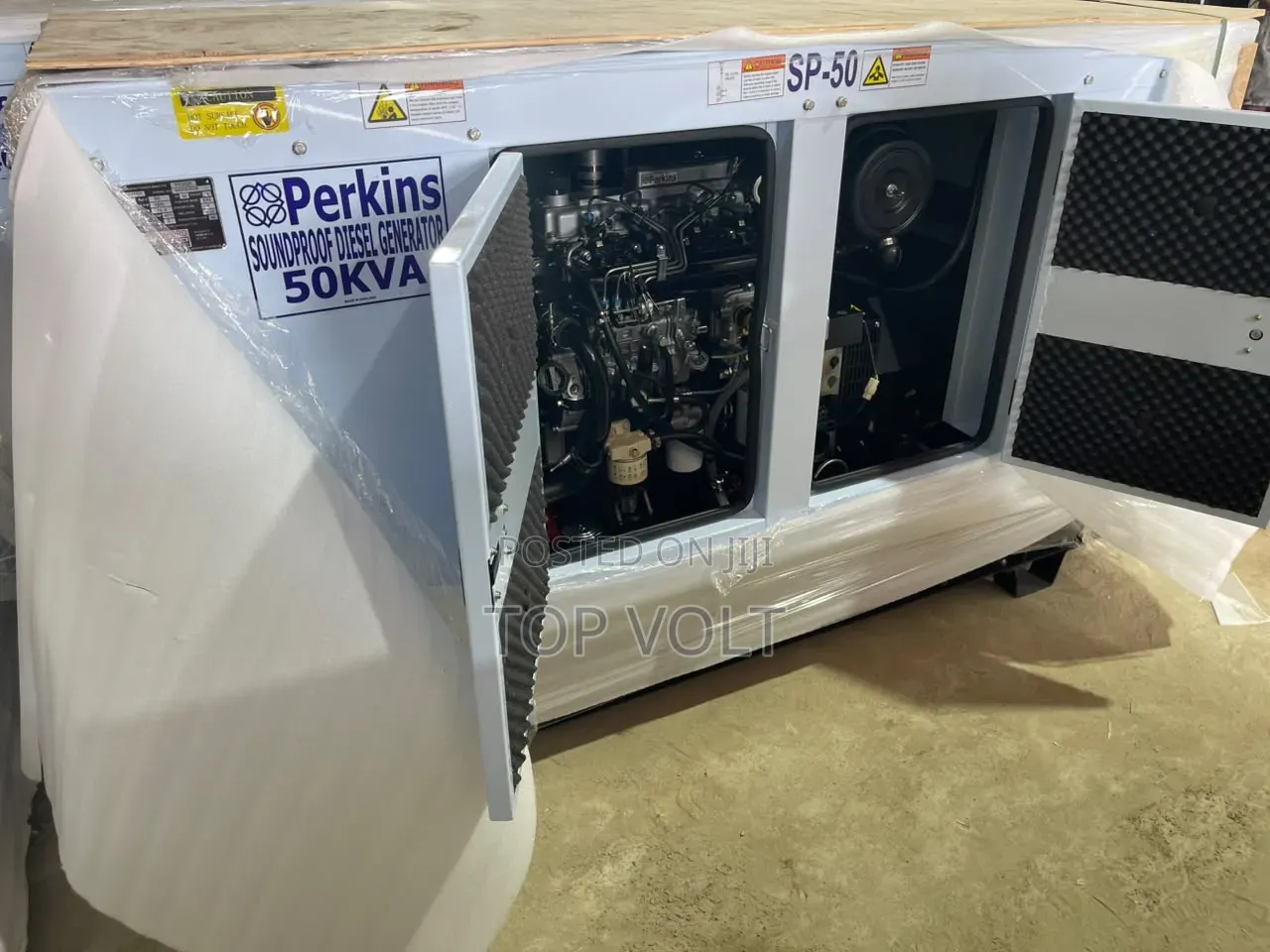50KVA Soundproof Diesel Generator for Backup Power