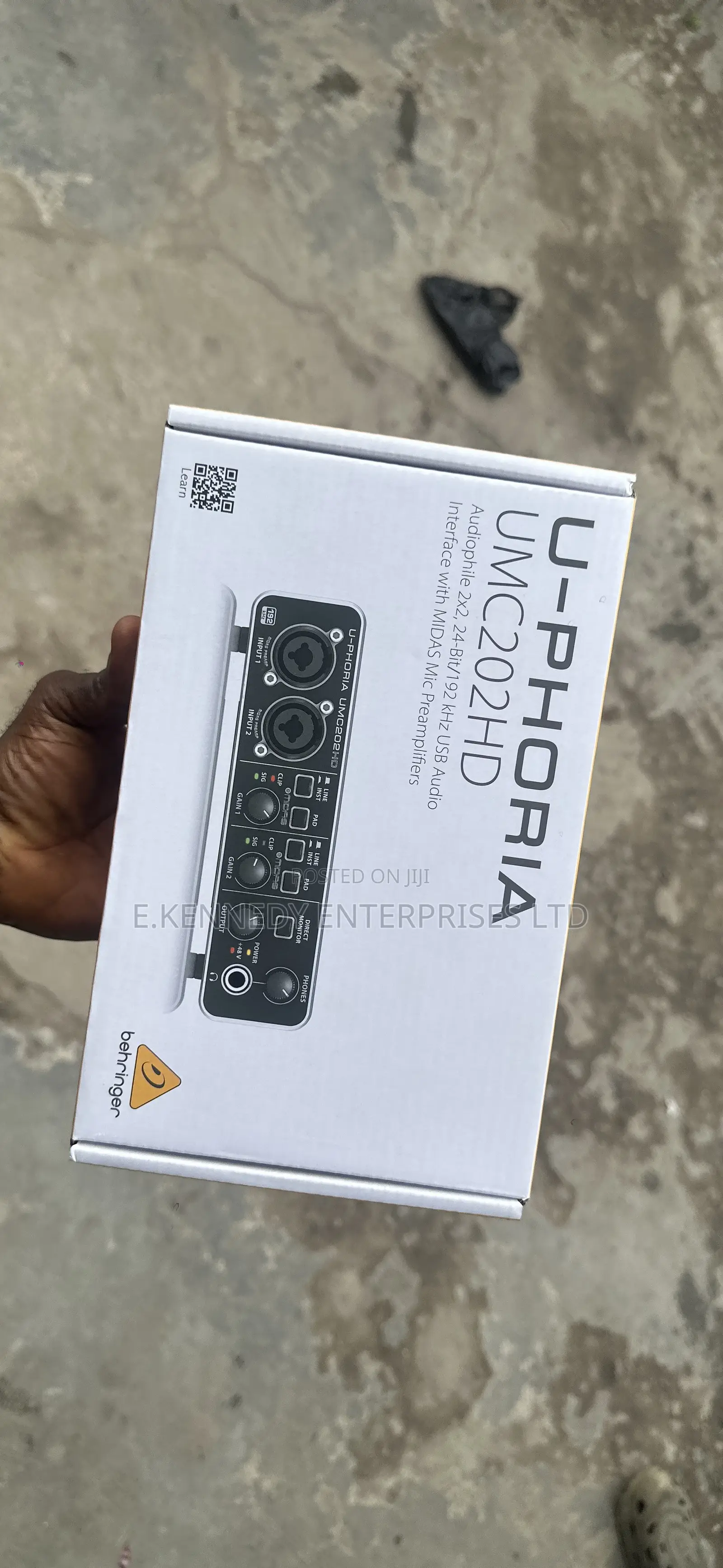 Behringer U-Phoria UMC202HD Audio Interface Soundcard